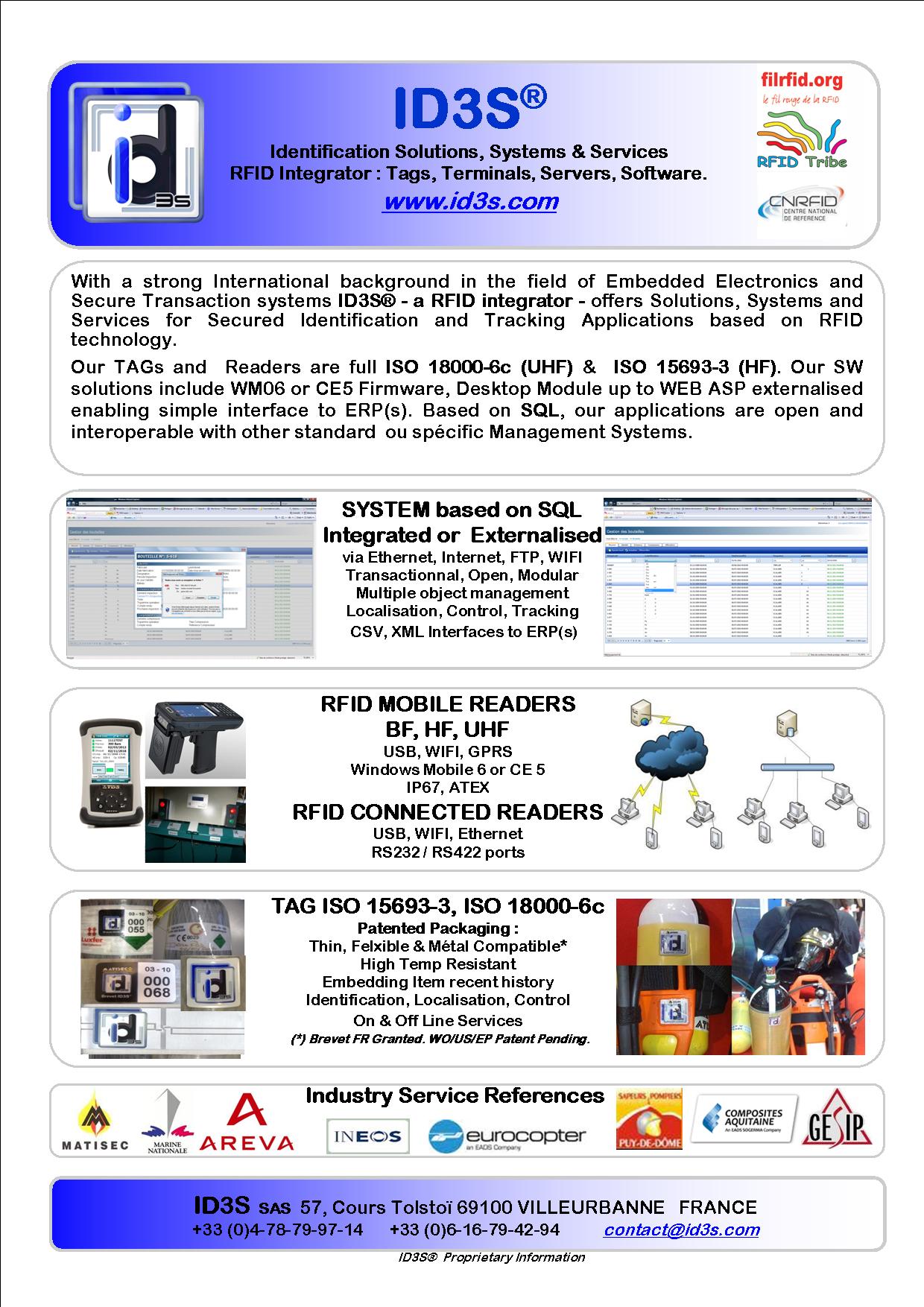 OFFRE HF/UHF ID3S